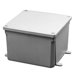 Junction Box - PVC - 4" x 4" x 2"