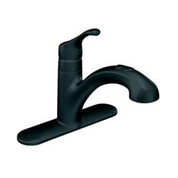Renzo Kitchen Faucet, Matte Black