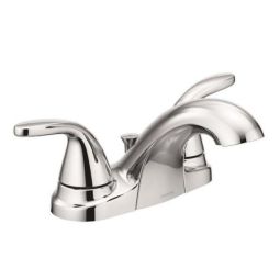 Adler Bathroom Faucet - 2 Handles - Chrome - 4"