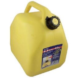 Diesel Gasoline Can - Plastic - Yellow