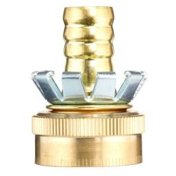 Female Clinch Coupling - Brass - 1/2"