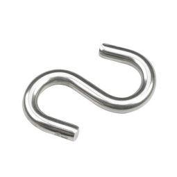 S-Hook - Stainless - 19 mm x 2 1/2" x 7.6 mm