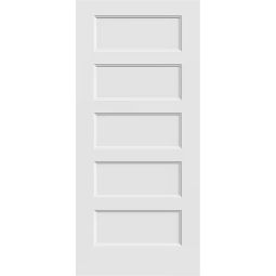 Porte intérieure 5 panneaux 36 po x 80 po x 1 3/8 po