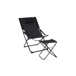 Ensemble de chaise pliante - Noir