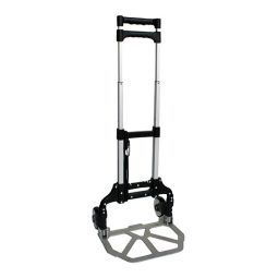 Stair Climbing Foldable Cart - Black and Silver
