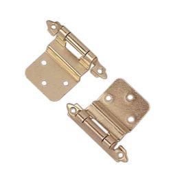 Penture semi-dissimulée avec ressort (Paquet de 2)