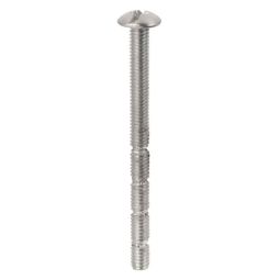Vis machine sectionnable, #8-2", 12/pqt, zinguée
