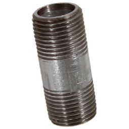 Threaded Galvanized Nipple 3/8x1 1/2"
