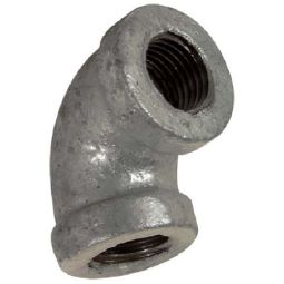 Coude galvanisé de 90°, 3/8"