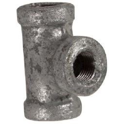 «T» galvanisé, acier, 1/4"
