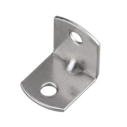 Équerre de coin, zinc, 0.042 à 0.043" x 3/4" x 3/4", 20/pqt