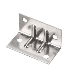 Équerre de coin, zinc, 1 mm x 1 3/4" x 1", 10/pqt
