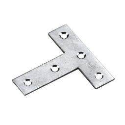 "T" plate - Zinc - 2 1/2" x 5/8"