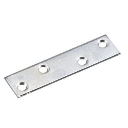 Plaque de fixation à position multiple, zinc, 3/4" x 3"