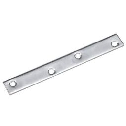Plaque de fixation à position multiple, zinc, 1" x 6"