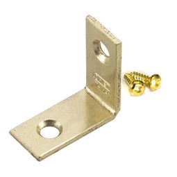 Renfort de coin - Laiton - 1" x 1/2" x 1" - (4)