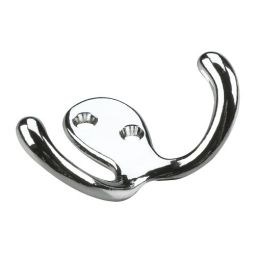 CROCHET DOUBLE 3" CHROME