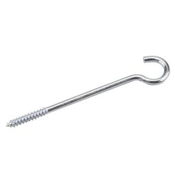 8" Clothesline Hook and Lag Thread