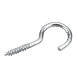 Screw Hook - Zinc - 6/Pkg - 1 7/8"