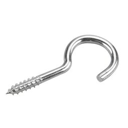 Screw Hook - Zinc - 4/Pkg - 2 3/4"