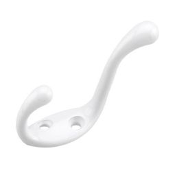 Heavy Duty Coat Hook - White - 3 1/2"