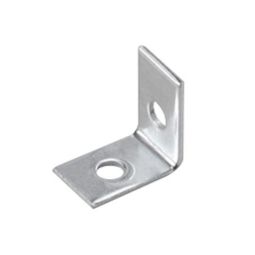 Renfort de coin, zinc, 3/4" x 1/2"