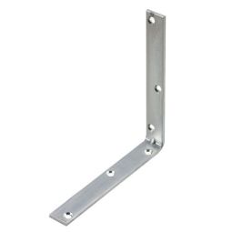 Corner Brace - Zinc - 8" x 1 1/8"