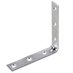 Corner Brace - Zinc - 5" x 1"