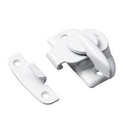 Sash Lock with Keeper - Cam Type - White