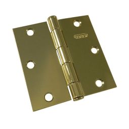 Penture de porte, laiton, 3 1/2", 2/pqt
