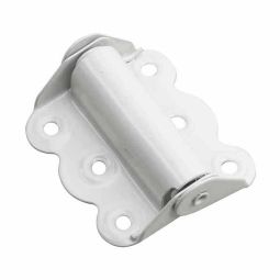 Charnière à ressort, blanc, 3 po, 2/pqt