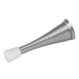 3" Flexible Door Stop - Zinc - 3"