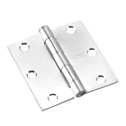 Mortise Butt Hinge - Zinc - 3" x 3"