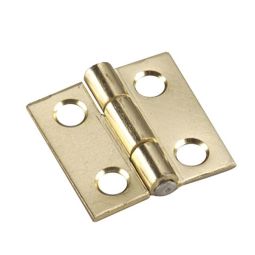 Penture étroite à mortaise, 1"x1", laiton