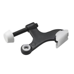 Heavy-Duty Hinge Pin Door Stop, Black