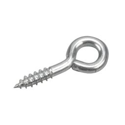 Oeillet à vis, zinc, 1", 8/pqt