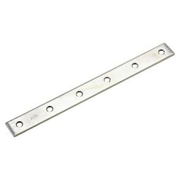 Multi-Position Mending Plate - Zinc - 1 1/8" x 12"
