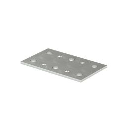 Plaque de fixation à position multiple de 34,92 mm (1 3/8 po), Zinc, 2,5"