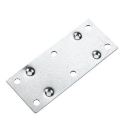 Plaque de fixation à position multiple de 34,92 mm (1 3/8 po), Zinc, 3,5"