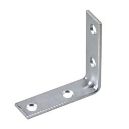 Corner Brace - Zinc - 0.625" x 2" x 2.6 mm