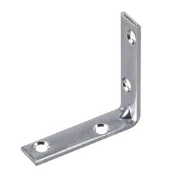Corner Brace - Zinc - 0.625" x 2.5" x 2.6 mm
