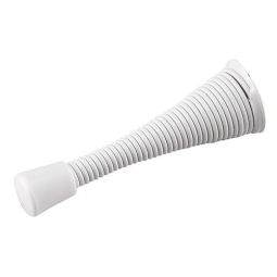 Butoir de porte à ressort de 3" (76,2 mm), blanc, 3"