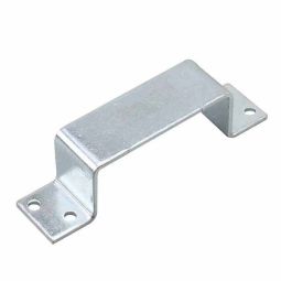 Closed brackets for safety bar