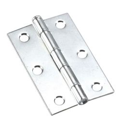 Narrow butt hinge - Zinc - 1 7/8" - 2/Pkg