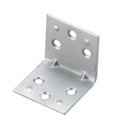 Double Wide Corner Brace - Zinc - 1 1/2" x 1 1/2"