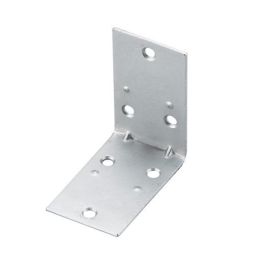 Double Wide Corner Brace - Zinc - 2 1/2" x 2 1/2"