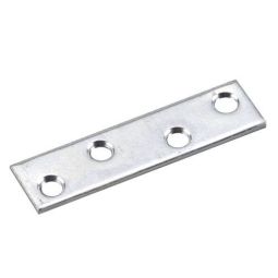 Multi-Position Mending Plate - Zinc - 5/8" x 2 1/2"