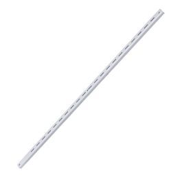 Montant en acier, 24", blanc