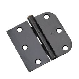 HINGE 3"5/8"RX3-3/16"BLACK