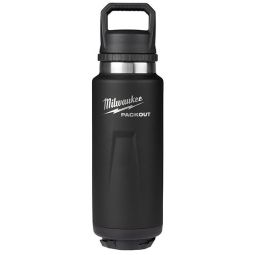 Black PACKOUT 36oz Insulated Bottle with Chug Lid